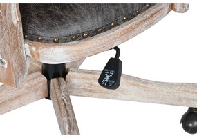 Καρέκλα Τραπεζαρίας DKD Home Decor Μαύρο Σκούρο καφέ 52 x 50 x 88 cm