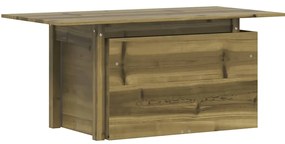 vidaXL Τραπέζι Κήπου 100 x 50 x 75 εκ. από Εμποτ. Ξύλο Πεύκου