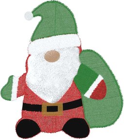 vidaXL Φωτεινός Άγιος Βασίλης με 60 LED Θερμό λευκό 70 x 62 εκ