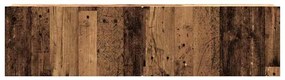 Ντουλάπι Τηλεόρασης Τοίχου Παλιό Ξύλο 120x30x30 εκ Επ. Ξύλο 856020