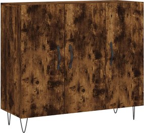 vidaXL Ντουλάπι Καπνιστή Δρυς 90x34x80 εκ. Επεξεργασμένο Ξύλο
