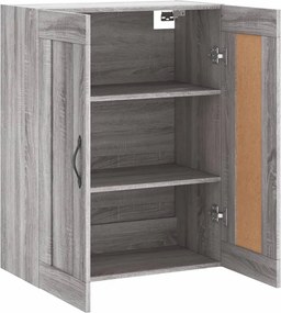 vidaXL Ντουλάπι Επιτοίχιο Γκρι Sonoma 69,5 x 34 x 90 εκ. Επεξεργ. Ξύλο