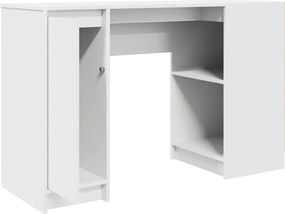 vidaXL Γραφείο Λευκό 120x42x76 εκ. από Επεξεργασμένο Ξύλο