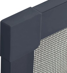 vidaXL Σήτα Παραθύρου Ανθρακί 100 x 120 εκ.