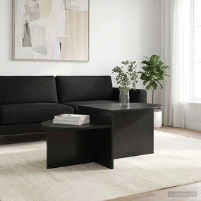 vidaXL Τραπεζάκι σαλονιού Μαύρη Δρυς 100 x 50 x 40 cm