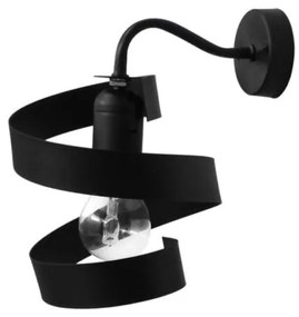 Απλίκα Φωτιστικό Τοίχου FLEXI Μαύρο 34-0312 Heronia Lighting-34-0312-Μαύρο 34-0312