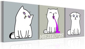 Πίνακας - Miezekotze: Cat Trio 120x40