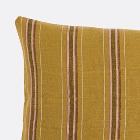 Ορθογώνια μαξιλαροθήκη με ρίγες από βαμβάκι, OSWALD