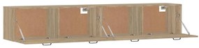 vidaXL Ντουλάπια Τοίχου 2 τεμ. Sonoma Δρυς 100x36,5x35 εκ. Επεξ. Ξύλο