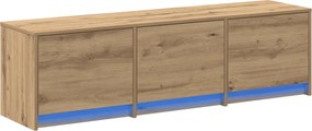 vidaXL Ντουλάπι TV Artisan Oak 140 x 34 x 40 εκ Επεξεργασμένο ξύλο