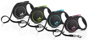 Λουρί Σκύλου Flexi BLACK DESIGN 5 m Μέγεθος S Silver