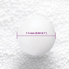 vidaXL Γέμισμα EPS 50 L Λευκό 18 kg/m³