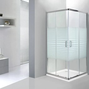 Starlet Corner Entry Cs 80x120 - Παραλληλόγραμμη Καμπίνα - Serigrafia