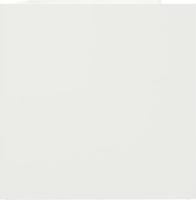 vidaXL Ζαρντινιέρα Λευκή 62x30x29 εκ. από Χάλυβα