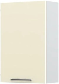 Ντουλάπι κρεμαστό Modena V9-60-1K-Λευκό - Μπεζ