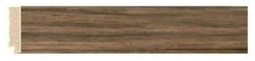 PS Panel 3D Πηχακι Τοίχου Μονό για 08 Residence Dark Brown Oak