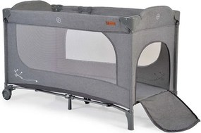 Παρκοκρέβατο (0+ Μηνών/Έως 14kg) Cangaroo Skyglow 1 Grey
