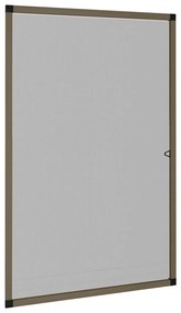 vidaXL Σήτα Εντόμων για Παράθυρα Καφέ 80 x 120 εκ.