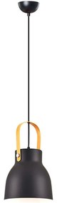 Φωτιστικό Οροφής 414LRC1584 Φ19x120cm 1xE27 40W Black Opviq
