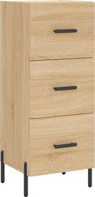 vidaXL Ντουλάπι Sonoma Δρυς 34,5x34x90 εκ. από Επεξεργασμένο Ξύλο