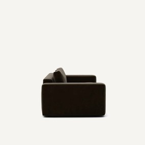 Τριθέσιος καναπές με βελούδινη ταπετσαρία, Skander