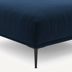 Υποπόδιο XL από βελούδο Oscar, σχεδίασης E.Gallina