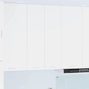vidaXL Κρεμαστό ντουλάπι Λευκό 60 x 31 x 100 εκ. Επεξεργασμένο Ξύλο