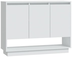 vidaXL Συρταριέρα Λευκή 97x31x75 εκ. από Επεξεργασμένο Ξύλο