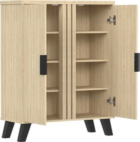 Παπουτσοθήκη-ντουλάπι Shoby pakoworld sonoma 70.5x30x91εκ