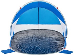 vidaXL Σκηνή Παραλίας Pop Up Μπλε Αζούρ Αδιάβροχη