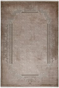 Χαλί Lezart S144B Dark Grey Βιοκαρπέτ 160X230cm