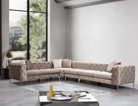 Corner Sofa Como Corner Left - Beige Beige