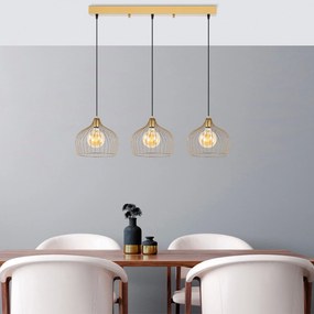 Chandelier Bek - 11376 Shiny Gold