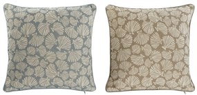 Μαξιλάρι Home ESPRIT Μπλε Μπεζ Μεσογείακός 45 x 10 x 45 cm (x2)