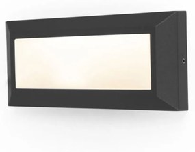 Φωτιστικό Τοίχου Helena 5191605012 IP54 Led 3000K 10,1x23x3,2cm Matt Black Lutec