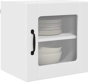 vidaXL Ραφιέρα τοίχου LUCCA Λευκό 40 x 31 x 40 εκ. Επεξεργασμένο Ξύλο