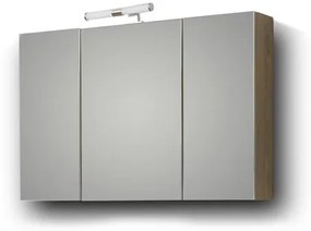 Σετ Έπιπλο Μπάνιου OMEGA 90 Beige Oak 90x46x135 εκ.