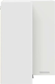 vidaXL Κρεμαστό ντουλάπι Λευκό 57 x 57 x 80 εκ. Επεξεργασμένο ξύλο