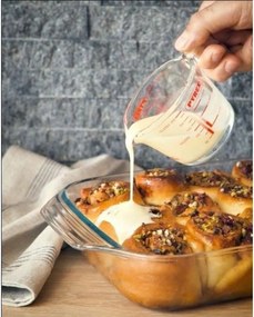 Σετ Πιάτων Φούρνου Pyrex Διαφανές 3 Τεμάχια