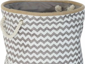 Διακοσμητικό Καλάθι DKD Home Decor Λευκό Γκρι Γιούτα