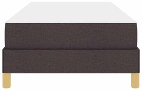 vidaXL Κρεβάτι με ελατήρια Καφέ 90 x 200 cm