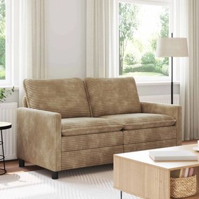 vidaXL Καναπές Taupe 156 x 81 x 87,5 εκ Πολυεστέρας