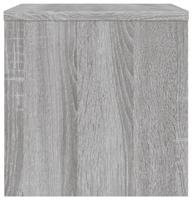 vidaXL Κομοδίνο Γκρι Sonoma 40x30x30 εκ. από Επεξεργασμένο Ξύλο