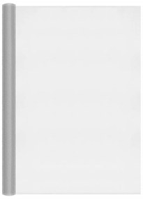 vidaXL Πλέγμα / Σήτα Ασημί 100 x 2000 εκ. Αλουμινίου