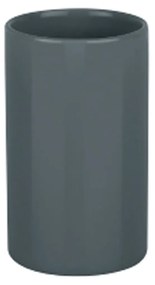 Ποτήρι Tube 03152.009 Dark Grey Spirella Ceramic