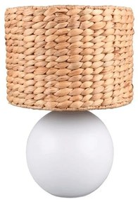 Φωτιστικό Επιτραπέζιο Vina 518990101 28x40cm 1xE27 40W White-Natural Trio Lighting