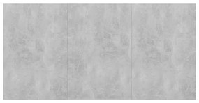 Τραπεζαρία Γκρι του Σκυροδέματος 180x90x76 εκ. από Μοριοσανίδα - Γκρι