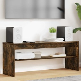 vidaXL Ντουλάπι TV 100 x 30 x 40 εκ Καπνιστό Δρύς Επεξεργασμένο Ξύλο