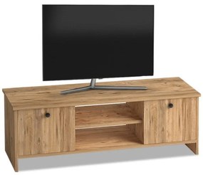 Έπιπλο τηλεόρασης Cube Megapap από μελαμίνη pine 120x30x40εκ. GP022-0076,3-GP022-0076,3-Καφέ GP022-0076,3