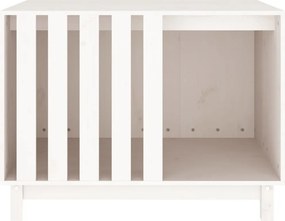 vidaXL Σπίτι Σκύλου Λευκό 90 x 60 x 67 εκ.